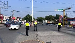 Reportan fallas en semáforos en Ejército Mexicano y Graciano Sánchez 