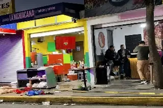 Deja tres lesionados graves ataque armado a taquería 