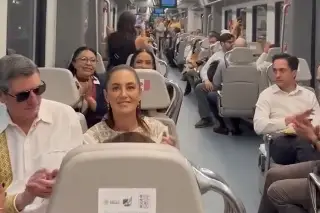 Claudia Sheinbaum inauguró tren Felipe Ángeles; esta será la tarifa 