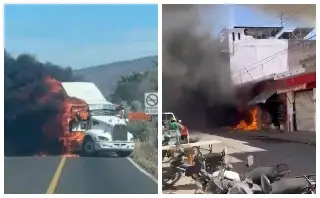 Tras detención de 'El Jardinero', autoridades reportan 6 vehículos incinerados y 6 tiendas incendiadas en Nayarit