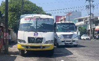 Por alza al precio del diésel ajustan tarifas de esta ruta de camiones en Veracruz 