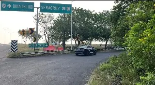 Ya abrieron el acceso a Miguel Alemán por el distribuidor vial de la cabeza olmeca