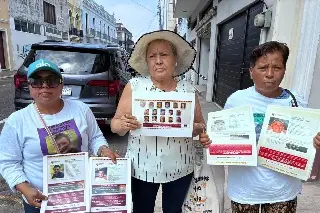 Ni el miedo las detiene: madres buscadoras de Veracruz salen a las calles por sus desaparecidos