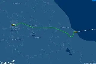 Falla avión y aterriza en Veracruz