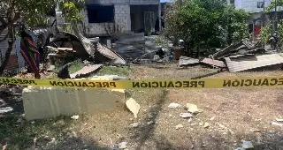  Incendio consume una vivienda en la Pochota Veracruz 
