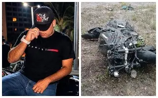 ¿Cuál es el estado de salud del influencer Dani Biker tras accidente en carretera de Veracruz?