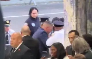 Detienen a sujeto que intentó irrumpir en alfombra roja de la Met Gala (+Video)