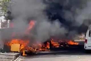 Incendio en colonia Hidalgo de Veracruz, esto fue lo que se prendió 