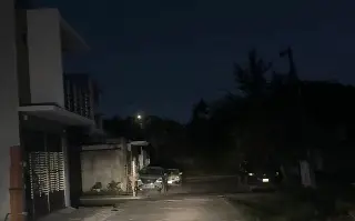 Otro apagón en norte de Veracruz