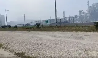 Reportan fuga de gas en refinería Olmeca, en Dos Bocas 