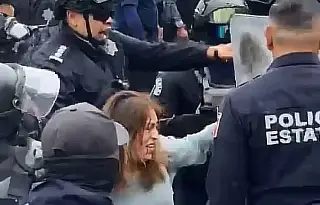 Policías repliegan protesta de productores de frijol en Zacatecas