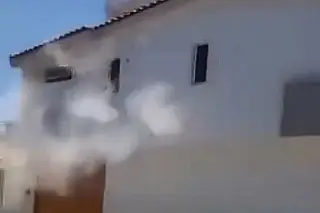 Filtran video del ataque armado contra casa de Rubén Rocha Moya en Culiacán