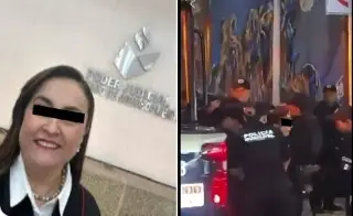 Detienen a magistrada del Tribunal de Disciplina Judicial presuntamente por negarse a pagar cuenta en bar
