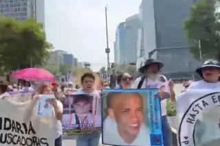 Así festejaron las Madres buscadoras en la CDMX. Esto exigen