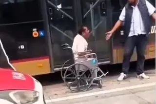 ¿Deben reconsiderar sanción al conductor que no subió a discapacitado en Boca del Río?
