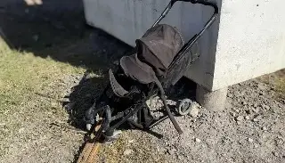 Tren arrolla a dos hermanitas bebés en Saltillo; una murió y la otra está lesionada