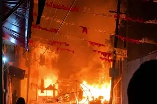 Explotan tanques de gas por pirotecnia; reportan 25 heridos, 5 están graves