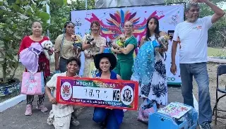 Recolectan más de 700kg de alimento para mascotas e “Carnaval Canino”