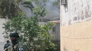 Se incendia bodega en fraccionamiento de Veracruz 