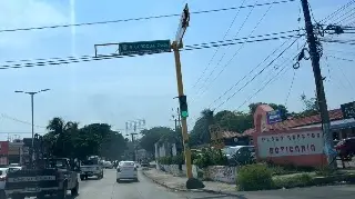 Implementan el programa “La ola verde” en avenida Ejército Mexicano de Boca del Río 