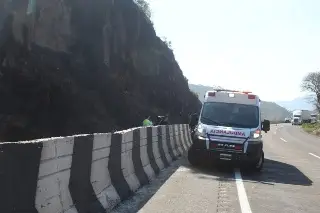Hombre muere atropellado en la autopista Orizaba-Puebla