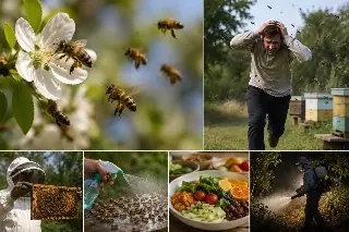 ¿Qué debes hacer si te atacan las abejas? Esto dicen expertos