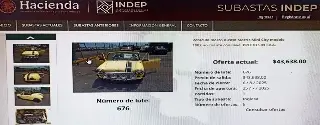 INDEP mantiene disputa legal por 211 vehículos robados en Veracruz