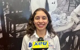 Valeria ganadora del concurso Medalla Mundial de Educación espera reunión con Sheinbaum