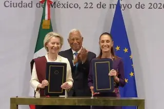 México y Unión Europea firman acuerdo comercial; reafirman compromiso con la soberanía