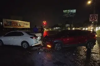 Fuerte choque en la Veracruz - Xalapa esta madrugada, esto se sabe