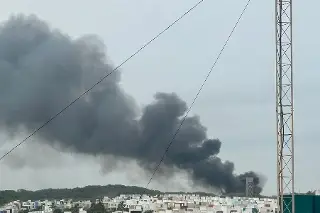 Incendio en la Riviera Veracruzana 