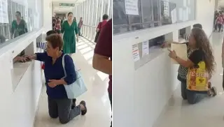 Denuncian que 'tienes que pedir de rodillas para recibir atención médica' en el IMSS