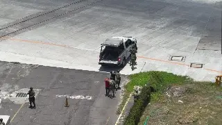 Marina realiza ejercicio con artefacto explosivo en Recinto Portuario de Veracruz