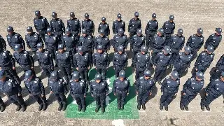 Rocío Nahle gradúa a nuevos policías estatales 