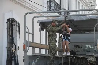 Con ballet folclórico, danza y hasta tirolesa; Así fue la 'Noche de Museo' en Veracruz