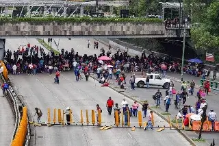 Arriban más integrantes de la CNTE para mega marcha de este lunes en CDMX