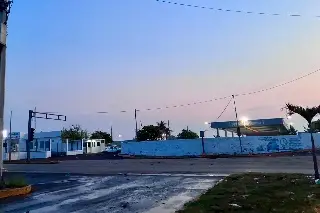 No funciona el semáforo de Fidel Velázquez en Veracruz