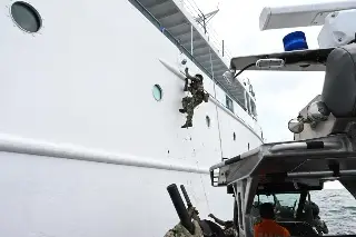 Marina realiza operaciones para interceptar embarcaciones vinculadas al narco