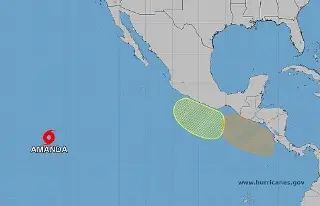 Se forma la Primera Tormenta Tropical Amanda