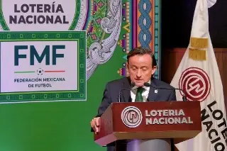 Presentan billete Lotería dedicado a la Selección Nacional de Futbol de México 2026