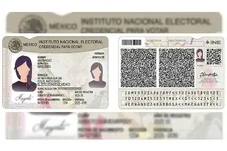 Así será la nueva credencial para votar del INE