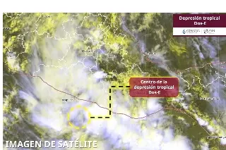 Dos-E ya es depresión tropical, ¿podría subir a tormenta antes de impactar en México?