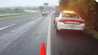 Reportan cierre hacia el puerto de Veracruz. Precaución