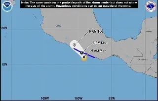 ¿En dónde impactará la tormenta tropical ‘Boris'?