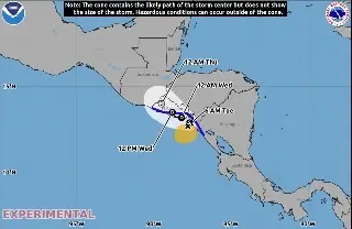 Tormenta tropical Cristina se debilitará: NOAA  ¿Seguirán las lluvias?