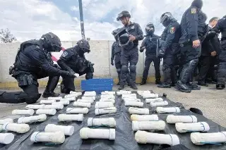 Así interceptaron a normalistas con explosivos, a 2 días de inauguración del Mundial