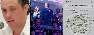 Director del SAT de Quintana Roo, en final de la NBA ¡Esto vale su asiento!