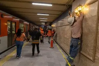 Cierran 5 estaciones de Línea 5 del Metro en CDMX por manifestación del CNTE
