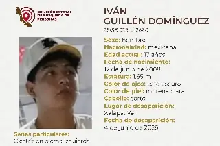 Menor de edad desaparece en Xalapa, Veracruz; estas son sus características