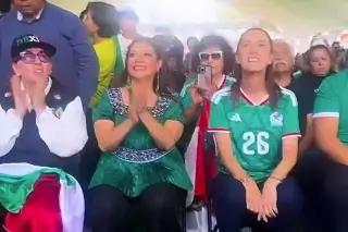 ¿Sheinbaum asiste a inauguración del Mundial?